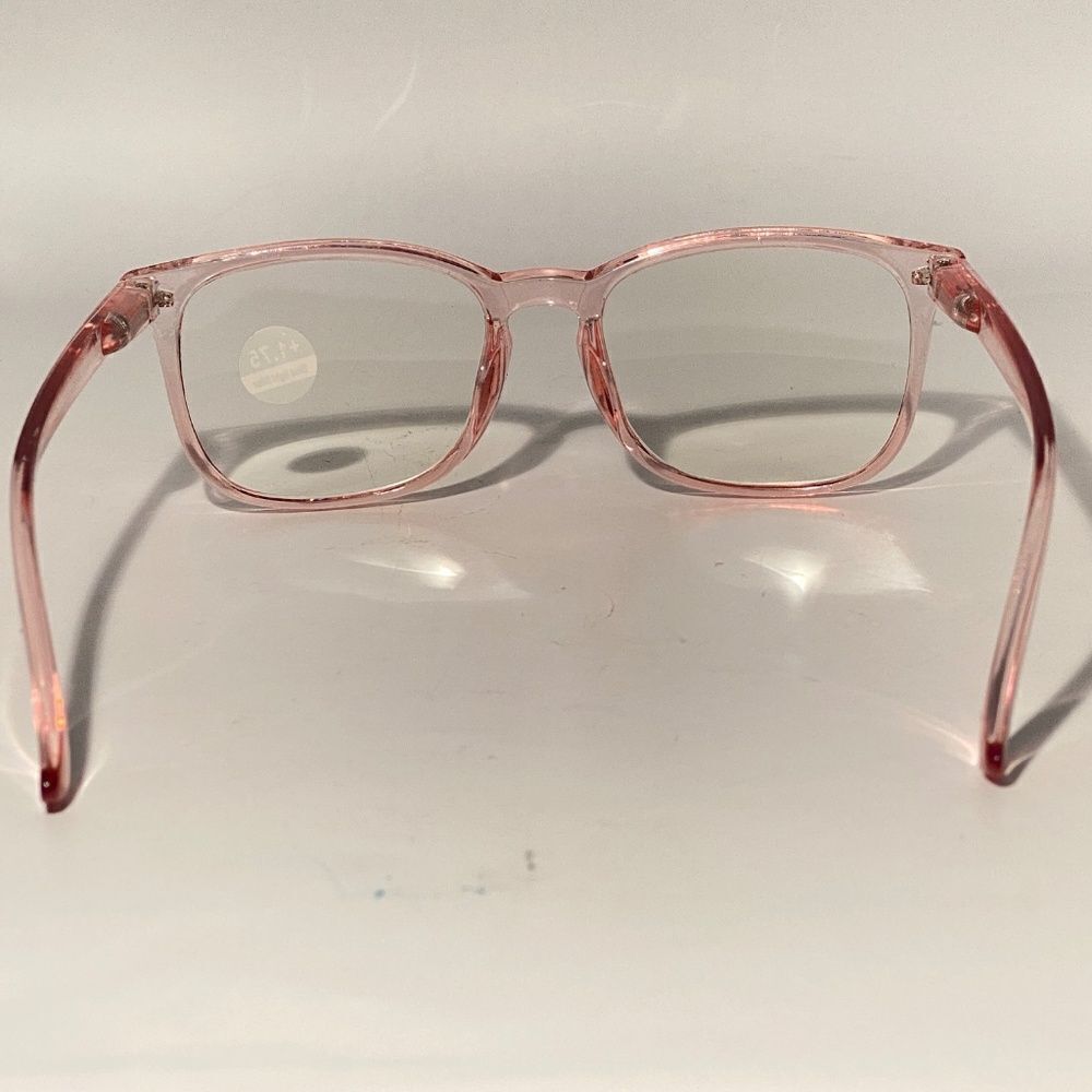 1515 Colette 1.75 Pink Reading Glasses Soft Butterfly Readers NWT - Picture 5 of 9